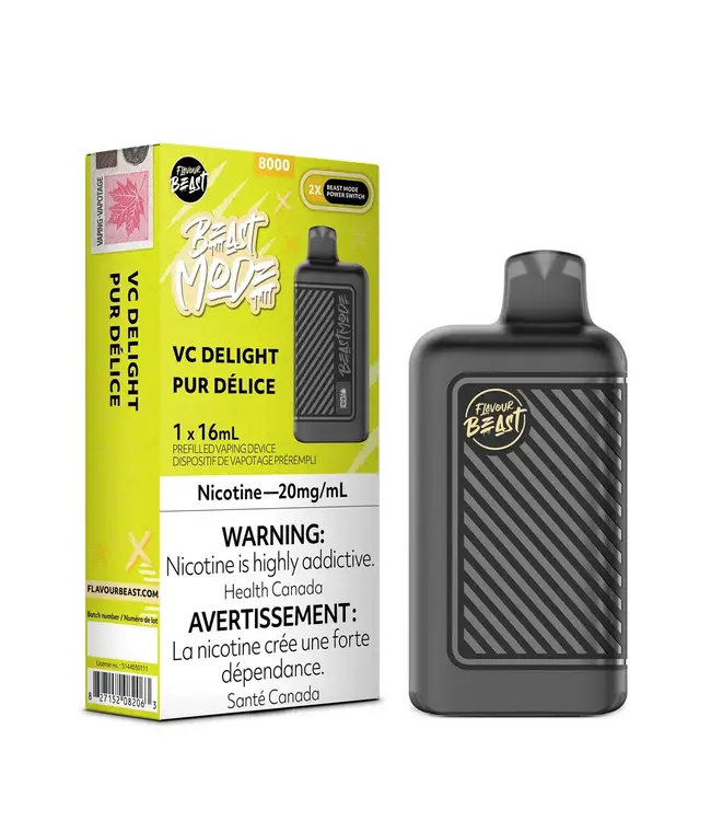 FLAVOUR BEAST MODE 8K Flavour Beast Mode 8000 Puff Disposable (single) VC Delight