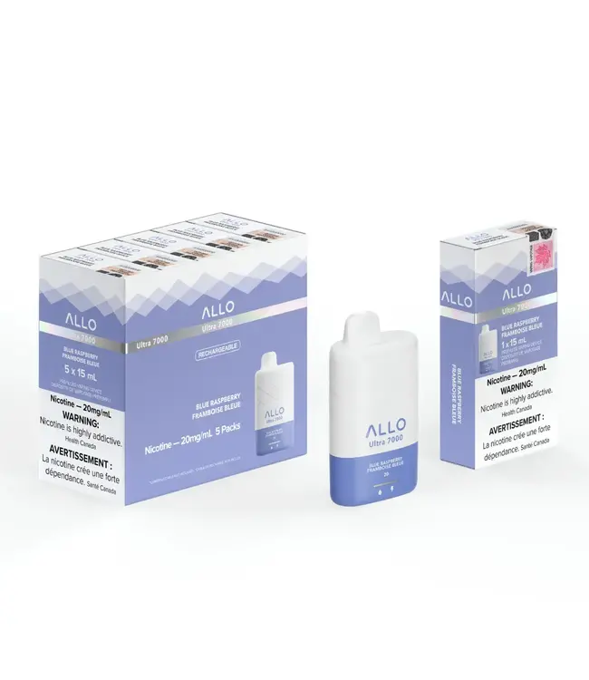 ALLO 7000 ALLO Ultra 7000 Puff Disposable (single) Blue Raspberry