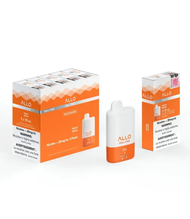 ALLO 7000 ALLO Ultra 7000 Puff Disposable (single) Peach