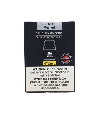 Uwell Uwell Caliburn G3 3ml Pods (one pod)