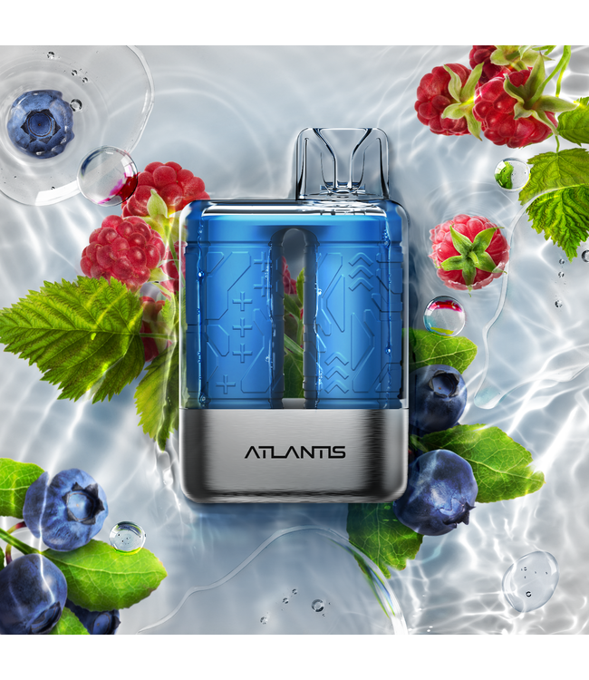 Atlantis by NVZN 8000 Puff Disposable (single) Blue Razz Blast