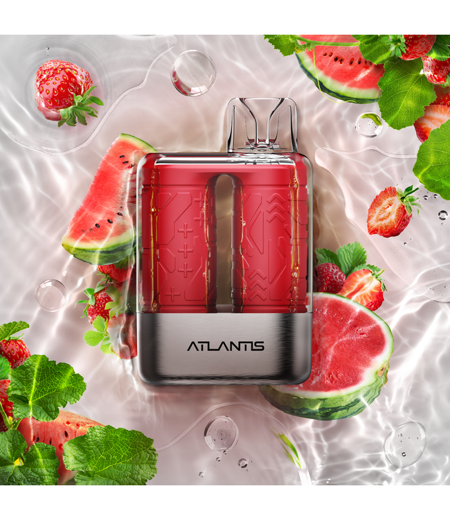 Atlantis by NVZN 8000 Puff Disposable (single) Strawberry Watermelon Twist