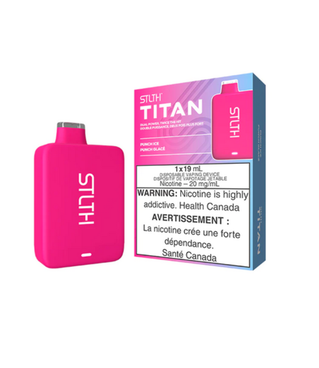 STLTH TITAN 10,000 Puff Disposable (single) Punch Ice