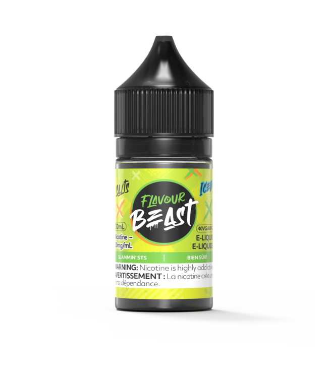 FLAVOUR BEAST SALT 30ml - Slammmin STS Iced 10MG