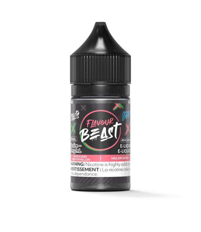 FLAVOUR BEAST SALT 30ml - Weekend Watermelon Iced