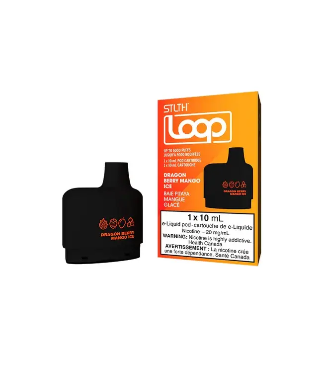 STLTH LOOP 10ml Pod (1pk) Dragon Berry Mango Ice