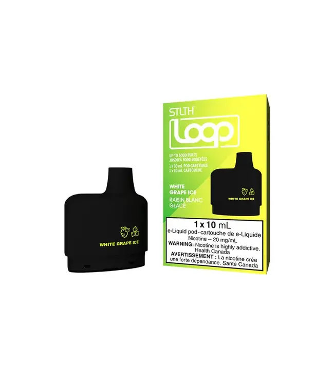 STLTH LOOP 10ml Pod (1pk) White Grape Ice