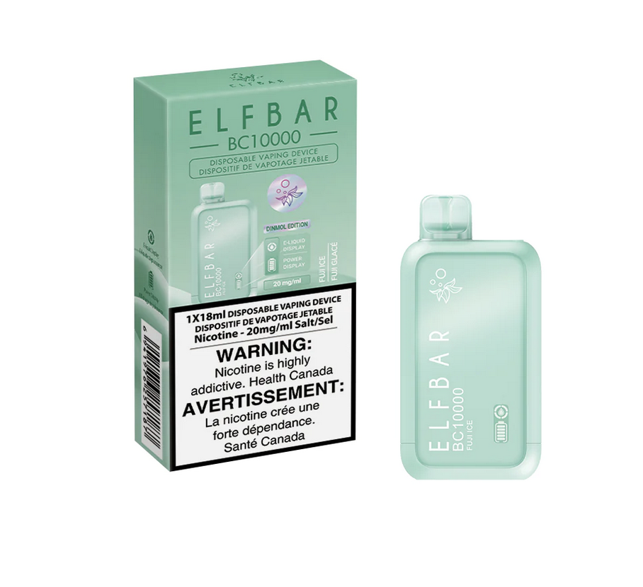 ELF Bar 10,000 Puff Disposable (single) Fuji Ice Vaporwave
