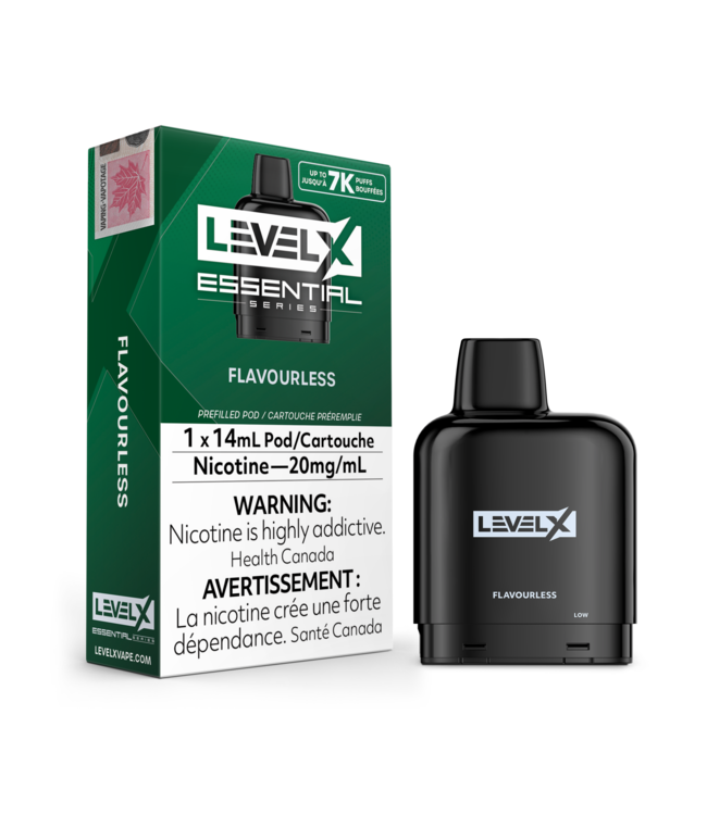 LEVEL X - ESSENTIAL Level X Essential 14ml Pod (1pk) Flavourless