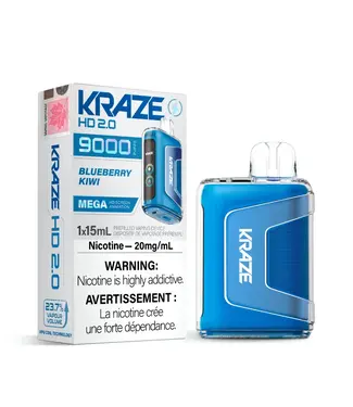 KRAZE 9000 Blueberry Kiwi