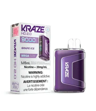 KRAZE 9000 Grape Ice