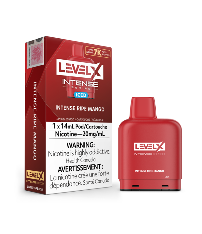 LEVEL X - INTENSE Level X Intense 14ml Pod (1pk) Intense Ripe Mango (Iced)