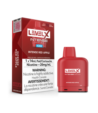 LEVEL X - INTENSE Intense Red Apple (Iced)