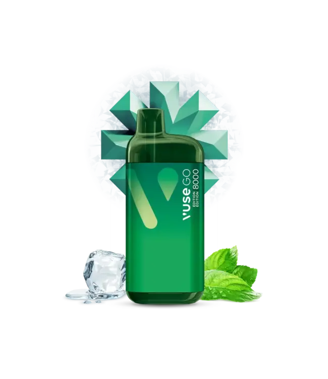 VUSE GO 8000 8000 Puff Disposable (single) Spearmint Ice