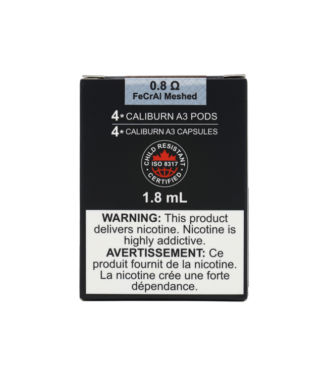 Uwell Uwell Caliburn A3 0.8 ohm Mesh Pods (one pod)