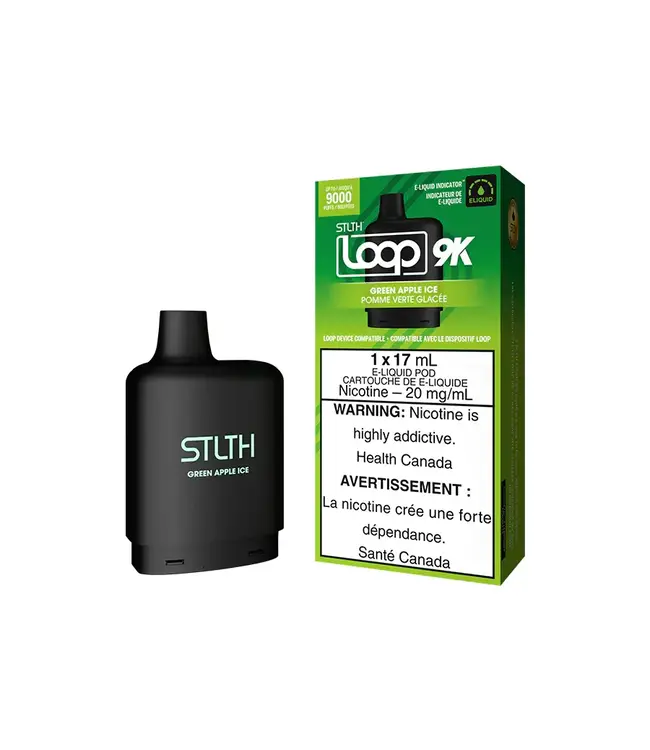 STLTH LOOP 2 17ml Pod (1pk) Green Apple Ice