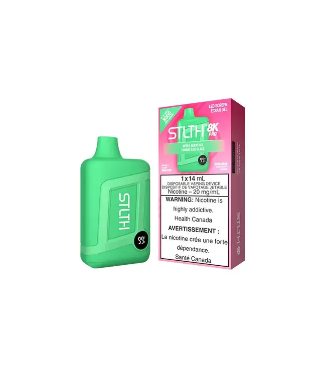 STLTH 8K PRO Disposable 14ml Apple Berry Ice (ONTARIO)