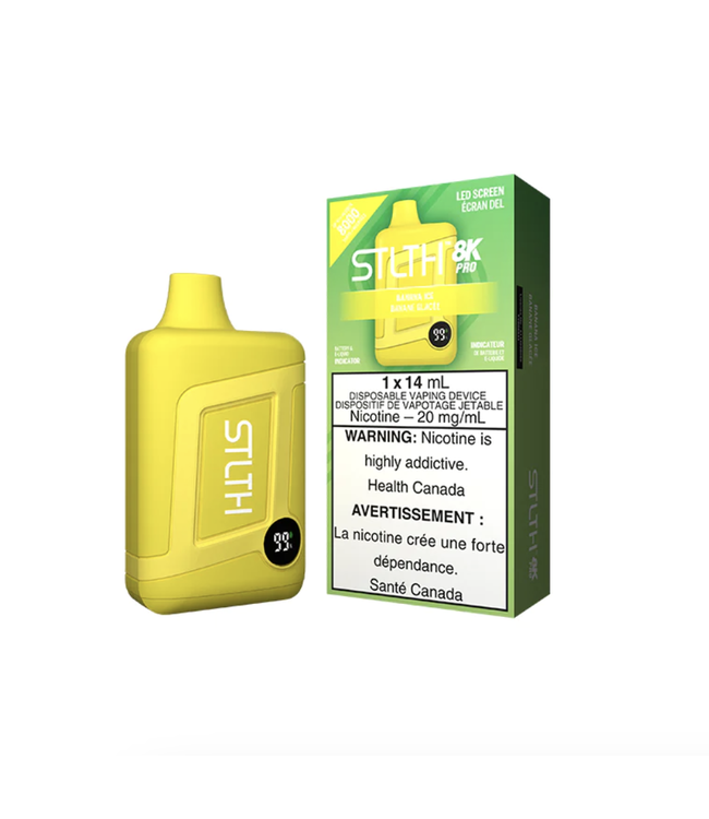 STLTH 8K PRO Disposable 14ml Banana Ice (ONTARIO)