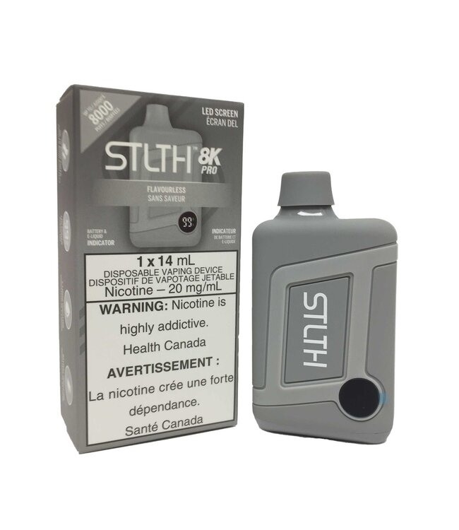 STLTH 8K PRO Disposable 14ml Flavourless (ONTARIO)