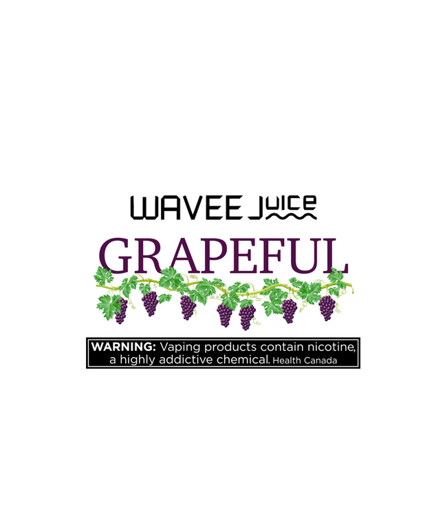 WAVEEJUICE 50/50 - Grapeful (30ml)