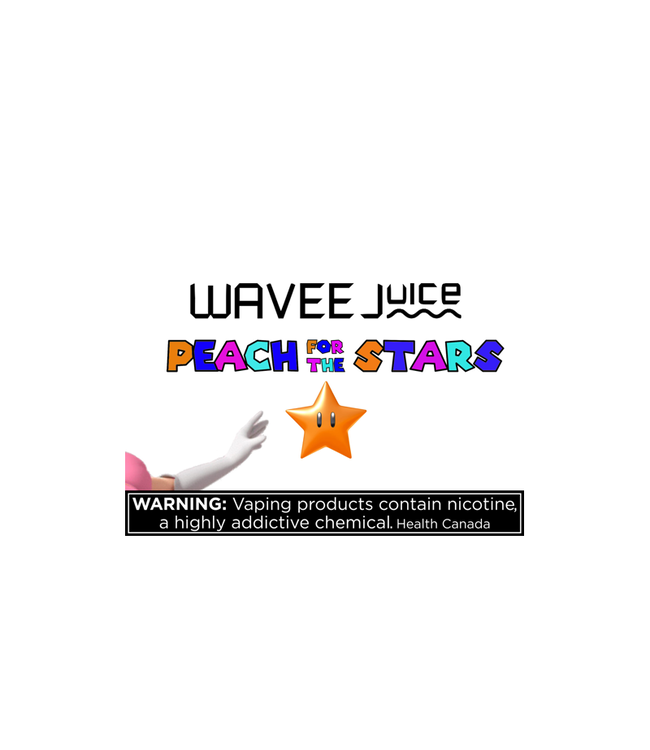 WAVEEJUICE 50/50 - Peach for the Stars - 60ml (ONTARIO)