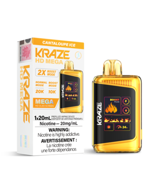 KRAZE HD MEGA 20K Cantaloupe Ice (ONTARIO)