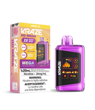 KRAZE HD MEGA 20K Fruit G (ONTARIO)