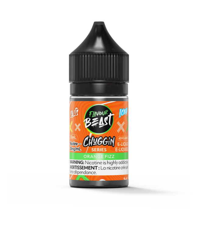 FLAVOUR BEAST SALT 30ml Chuggin' Series  - Orange Fizz (ONTARIO)