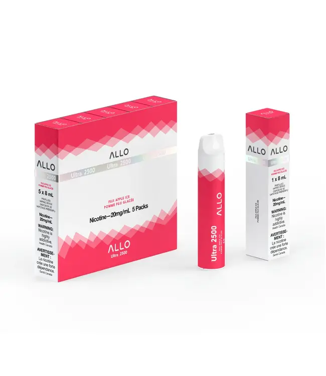 ALLO 2500 Disposable 8ml Fuji Apple Ice (ONTARIO)