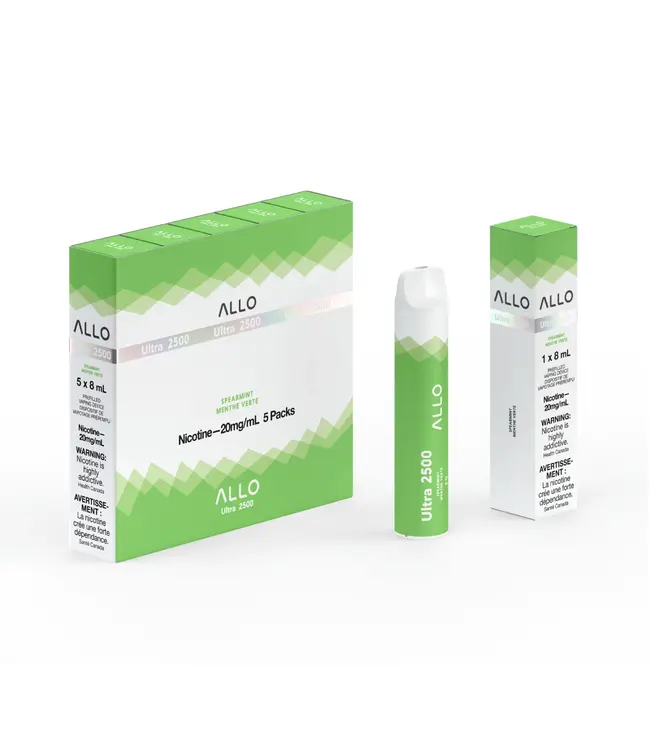 ALLO 2500 Disposable 8ml Spearmint (ONTARIO)