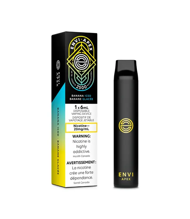 ENVI APEX 2500 Disposable 6ml Banana Iced (ONTARIO)