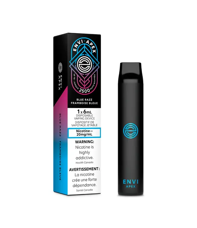 ENVI APEX 2500 Disposable 6ml Blue Razz (ONTARIO)