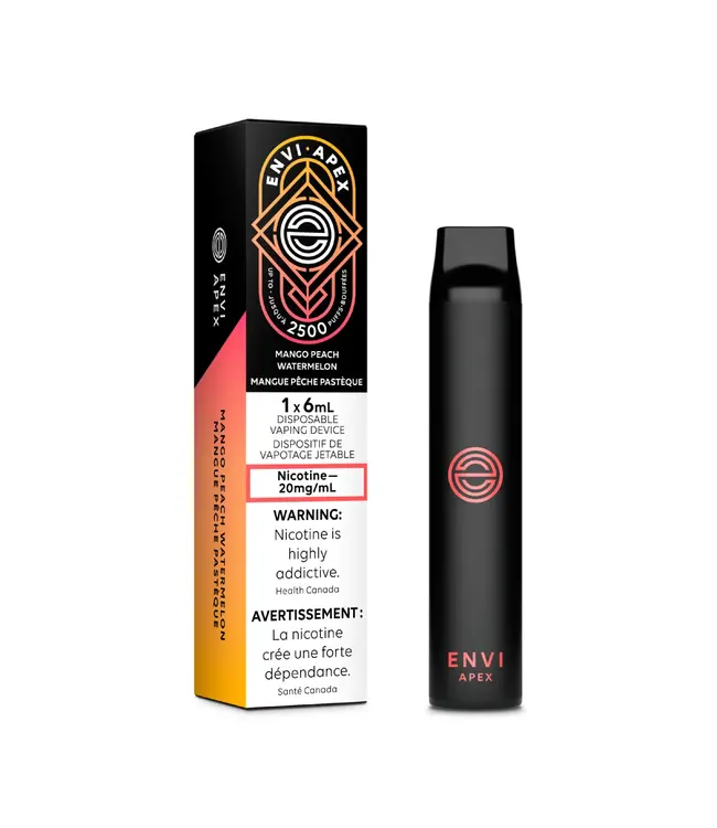 ENVI APEX 2500 Disposable 6ml Mango Peach Watermelon (ONTARIO)