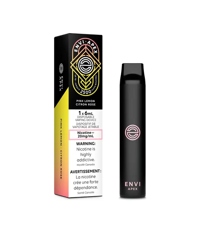 ENVI APEX 2500 Disposable 6ml Pink Lemon (ONTARIO)
