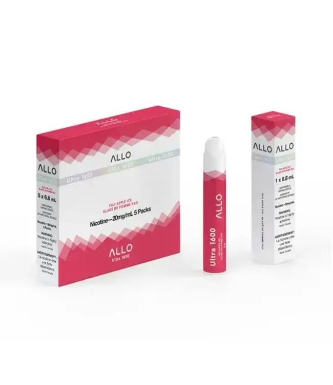 ALLO 1600 Disposable 6ml Fuji Apple Ice (ONTARIO)