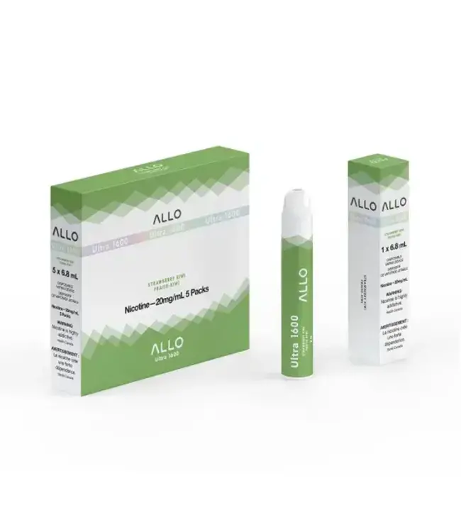 ALLO 1600 Disposable 6ml Strawberry Kiwi (ONTARIO)