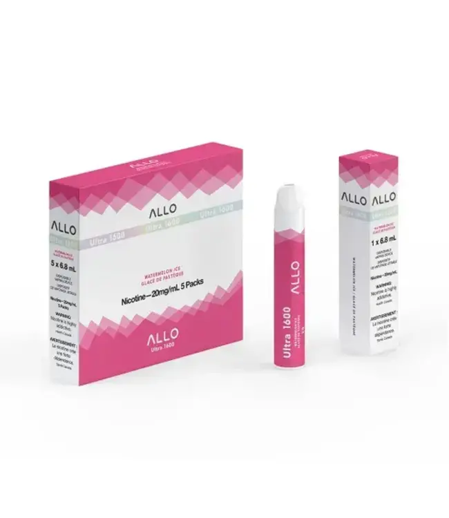 ALLO 1600 Disposable 6ml Watermelon Ice (ONTARIO)