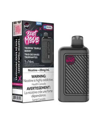 FLAVOUR BEAST MODE 8K Trippin' Triple Berry (ONTARIO)