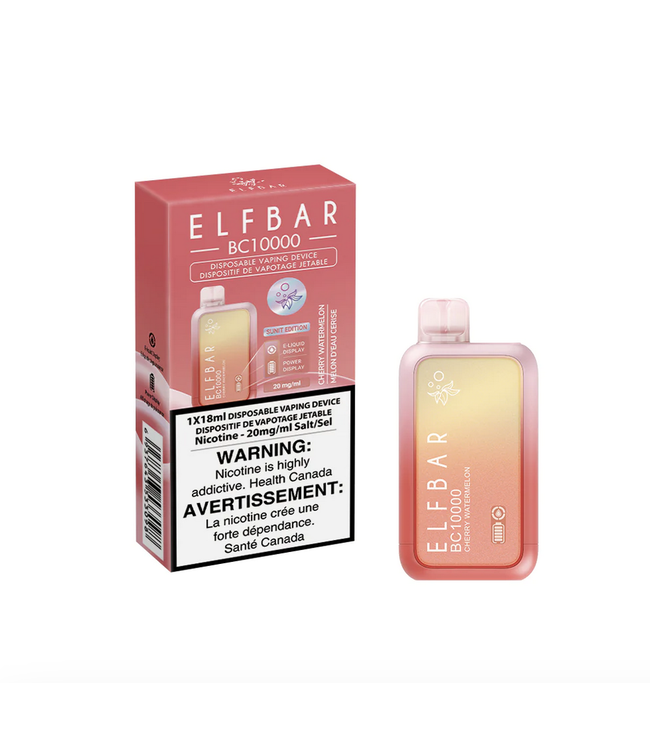 ELF BAR 10K Disposable 18ml Cherry Watermelon Ice (ONTARIO)