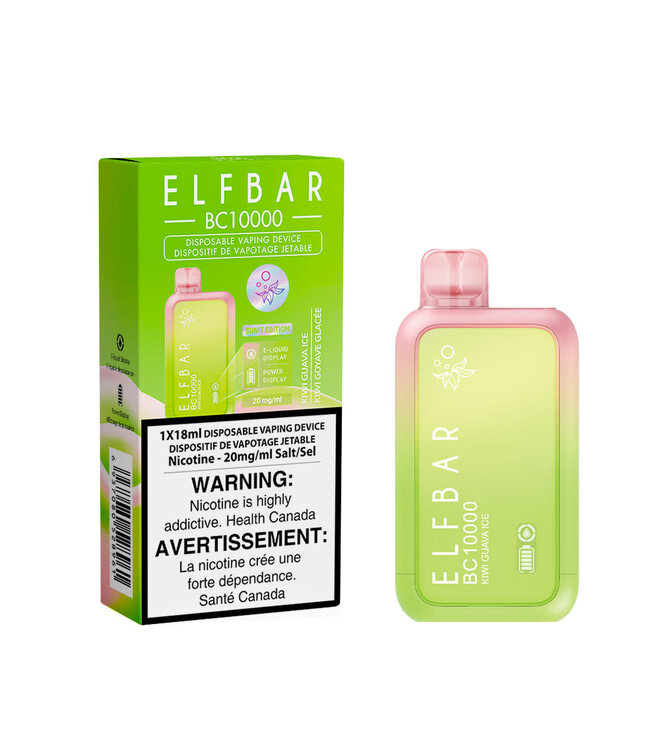 ELF BAR 10K Disposable 18ml Kiwi Guava Ice (ONTARIO)