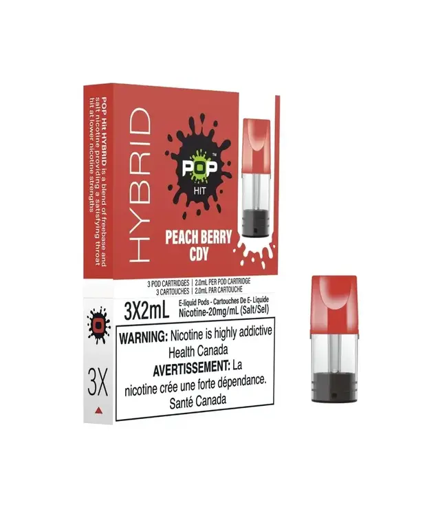 POP Pods (3x2ml) Peach Berry CDY (ONTARIO)