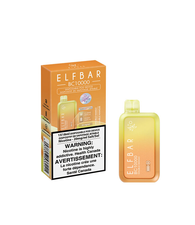 ELF BAR 10K Disposable 18ml Double Mango (ONTARIO)