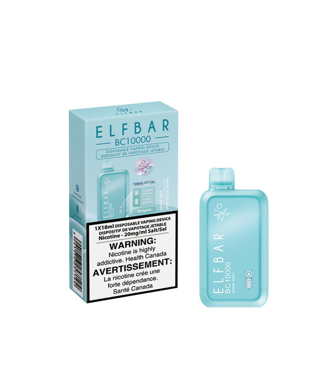 ELF BAR 10K Disposable 18ml Miami Mint (ONTARIO)