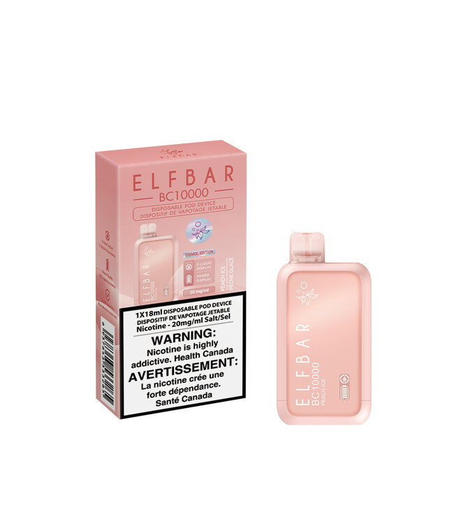 ELF BAR 10K Disposable 18ml Peach Ice (ONTARIO)