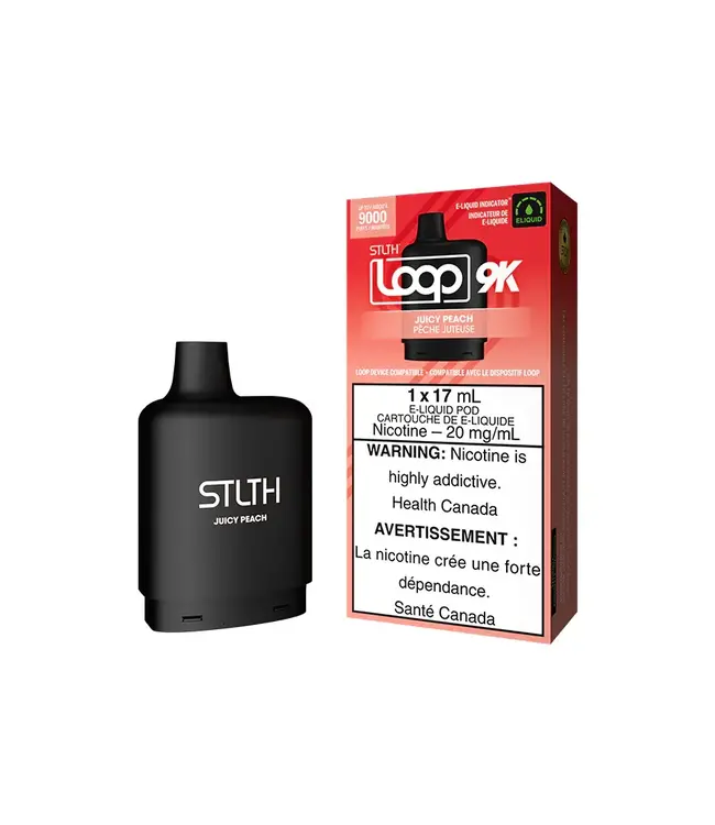 STLTH LOOP 9K 17ml Pod - Juicy Peach (ONTARIO)