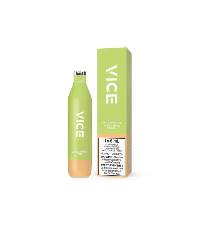 VICE 2500 Disposable 6ml Apple Peach Ice (ONTARIO)