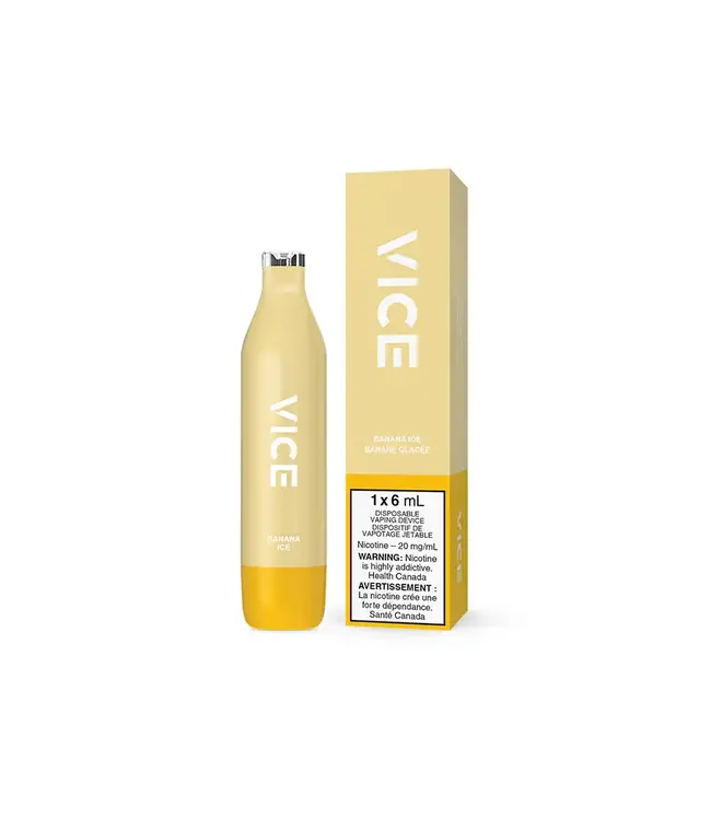 VICE 2500 Disposable 6ml Banana Ice (ONTARIO)
