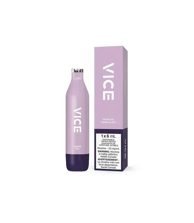 VICE 2500 Disposable 6ml Grape Ice (ONTARIO)