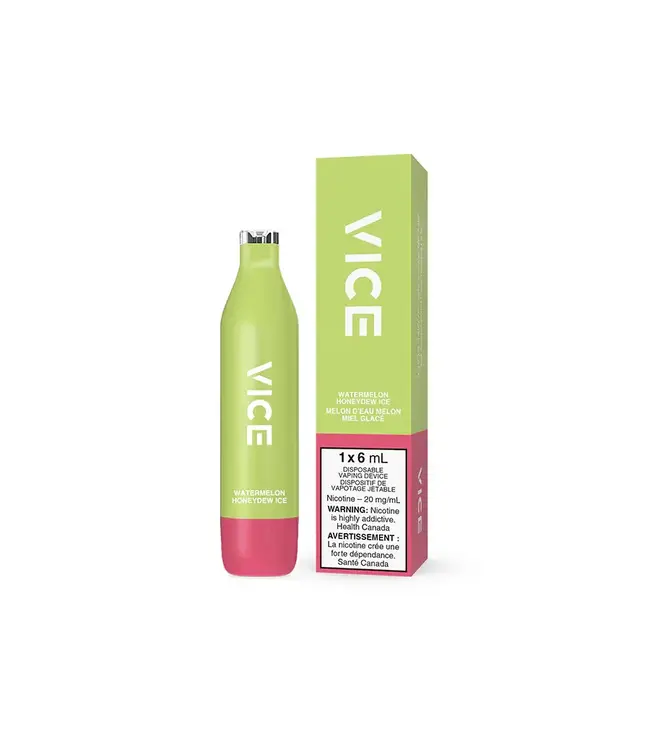 VICE 2500 Disposable 6ml Watermelon Honeydew Ice (ONTARIO)