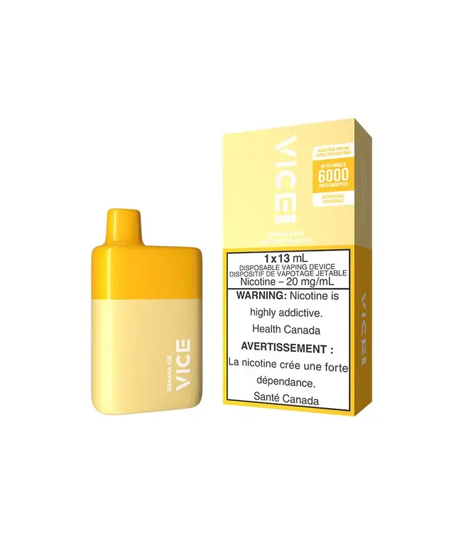 VICE BOX 6000 Disposable 13ml Banana Ice (ONTARIO)